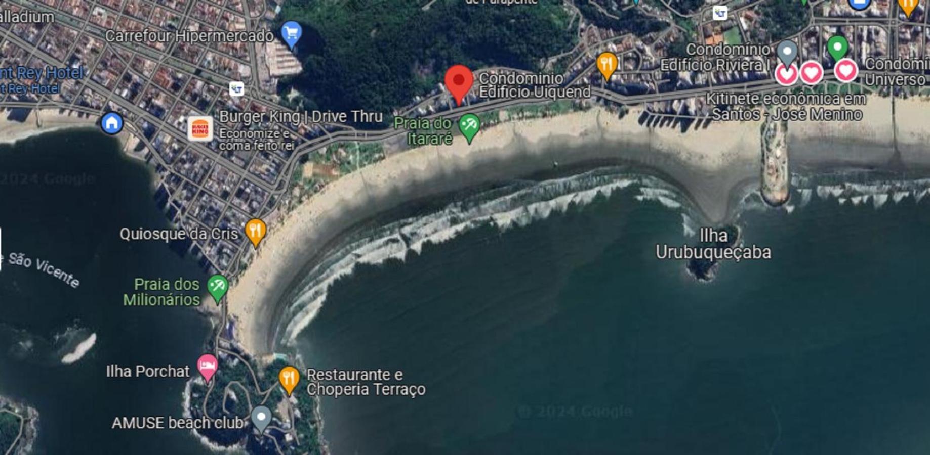 Kitinete 1514 Com Vista O Mar Apartamento São Vicente
